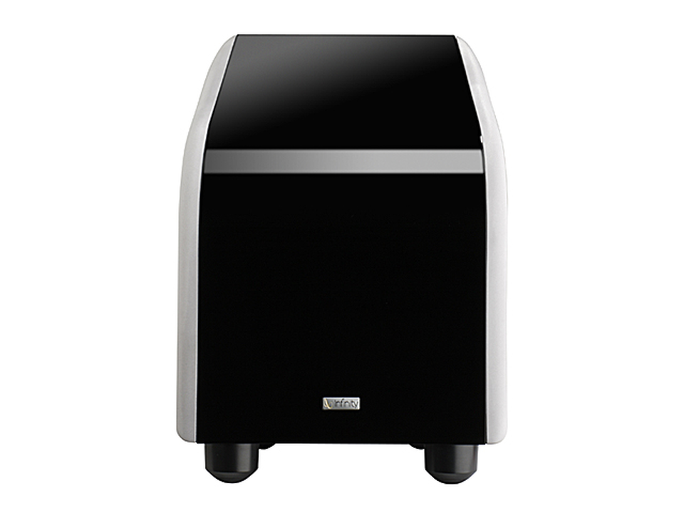 CASCADE MODEL 12 - Black - 300-Watt Powered Subwoofer With 10 inch MMD™ Driver, Dual 10 inch MMD Passive Radiators and Infinity's Proprietary Room Adaptive Bass Optimization System™ (R.A.B.O.S.™) - Hero